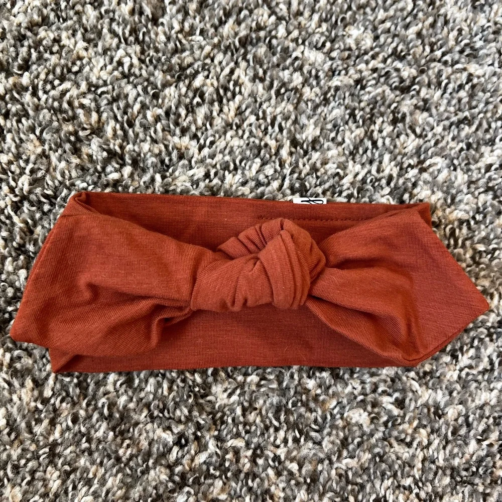 Eyee‎ Kids Baby Brown Topknot Bow Headband Infant 6-12 Months